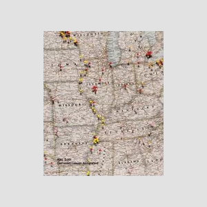 Alec Soth Gathered Leaves Annotated, volume de plus de 700 pages réunissant cinq livres photographiques annotés.
