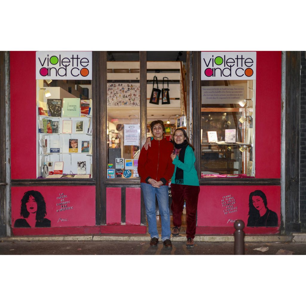 Portrait des libraires de Violette & CoCatherine Florian, Christine Lemoine,