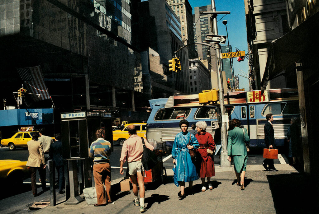 USA. New-York City. Madison Ave. 1969